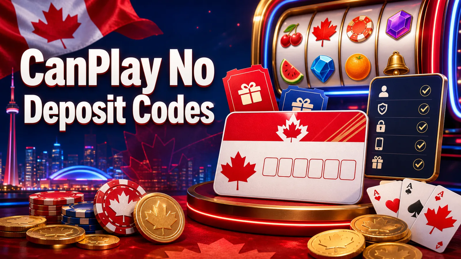 Free-spins bonus card with terms checklist