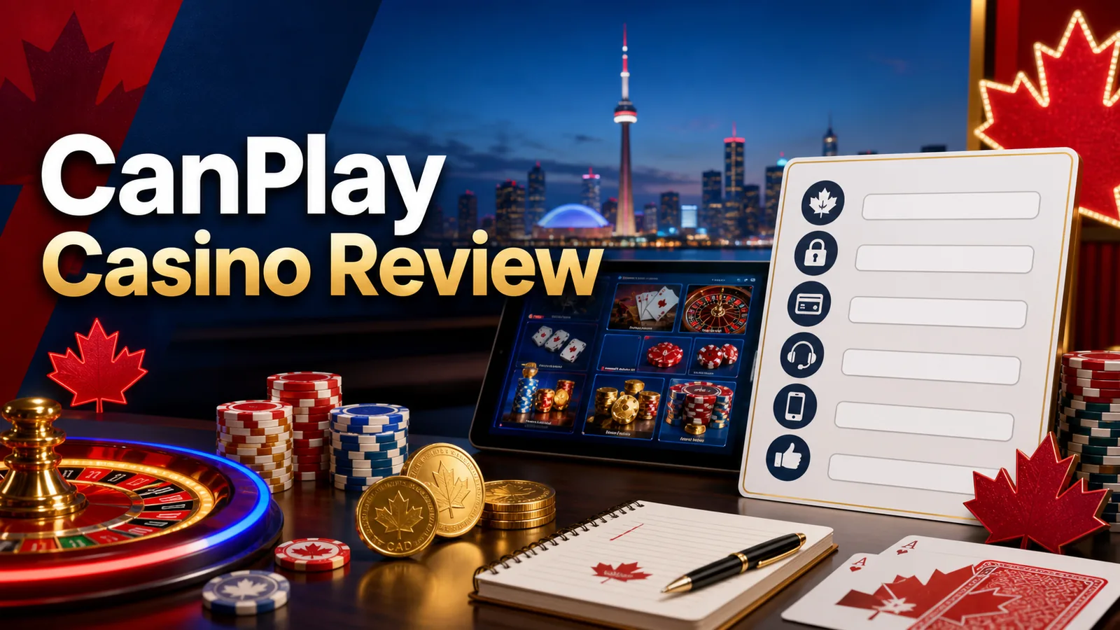 Reviewer scorecard with CanPlay text and CAD chips